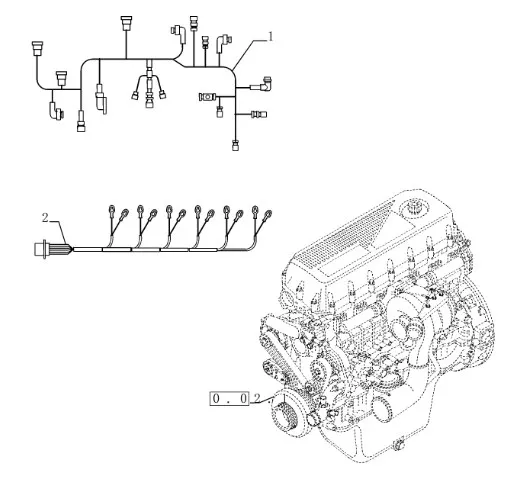504041674 - жгут проводов